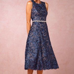 Anthropologie BHLDN Hitherto Adela Lace Midi Dress 12